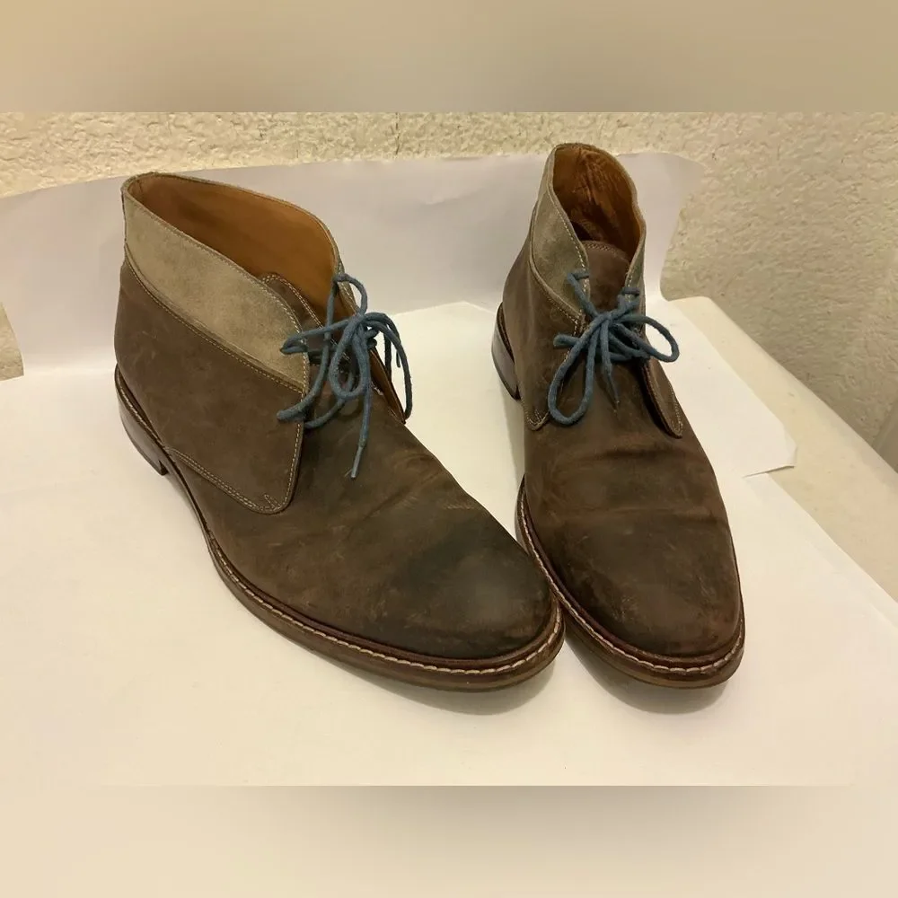 Cole Haan Brown and Tan Chukka Boots
